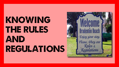 Bradenton Beach Rules and Regulations