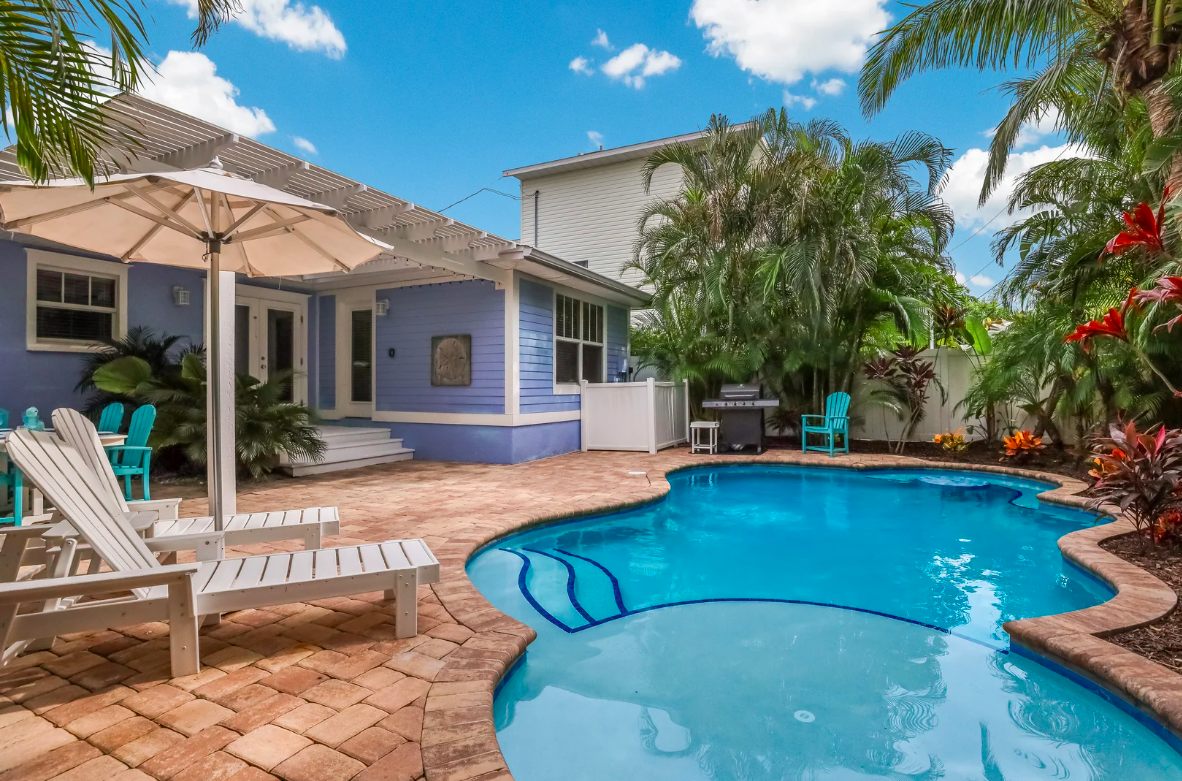 Vacation Rentals in Anna Maria Island Florida with a pool
