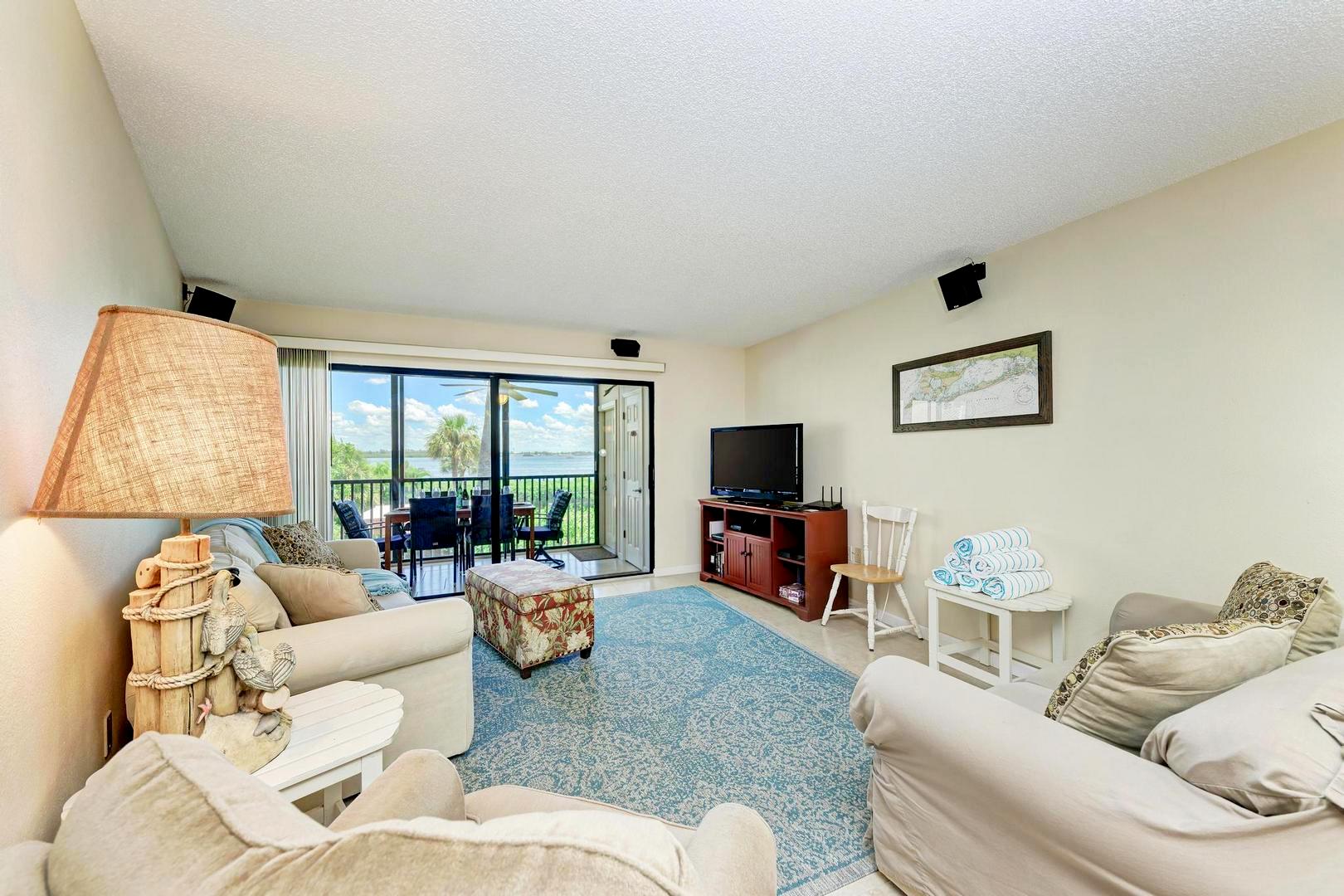 One of our Bradenton Beach condo rentals with lovely amenities.