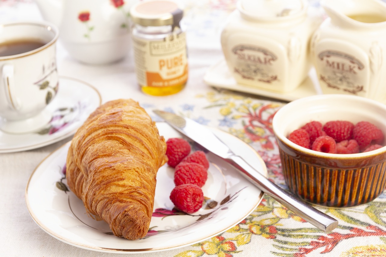 A tasty croissant like those you can find in our Anna Maria dining guide.