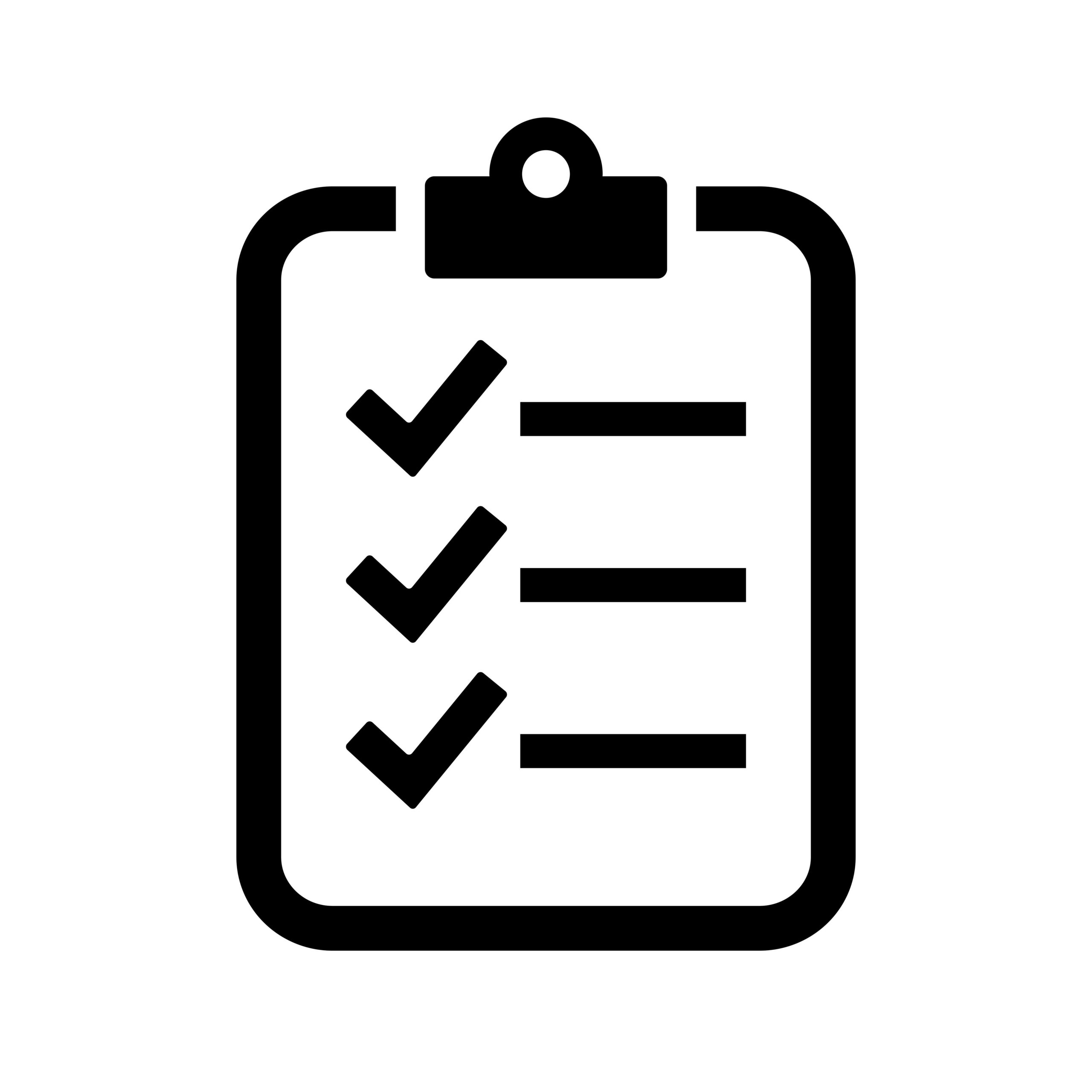 Check list vector icon